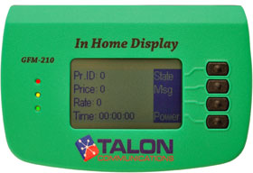 Talon Green Fridge Magnet smart-energy display
